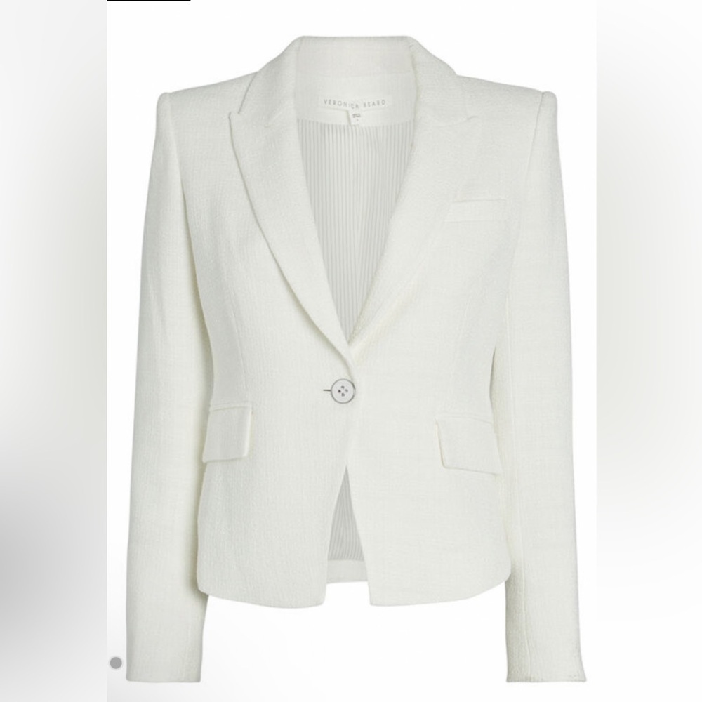 Veronica Beard Danielle Single Button Dickey Blaz… - image 5